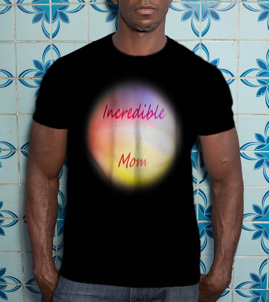 Incredible Mom Multicolored Glow T-Shirt