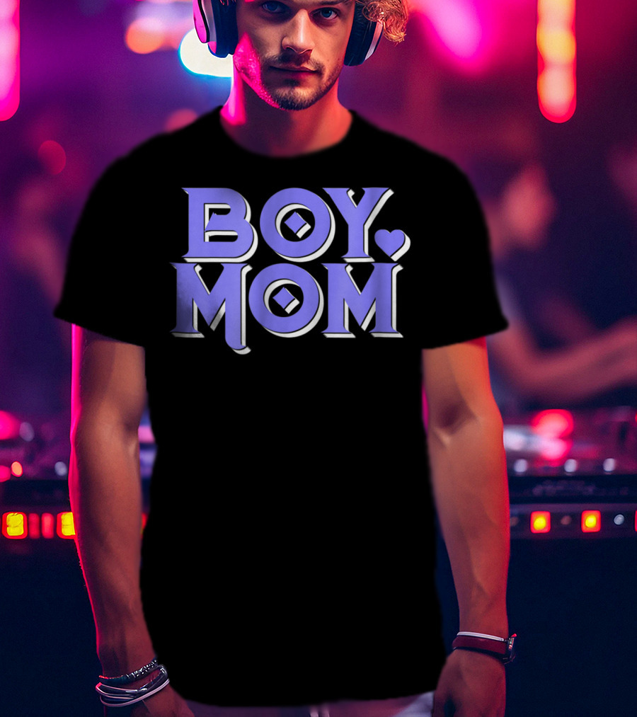 BOY MOM Cute Boy T-Shirt