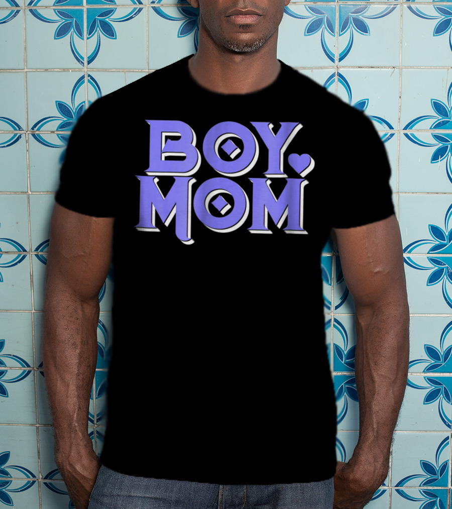 BOY MOM Cute Boy T-Shirt