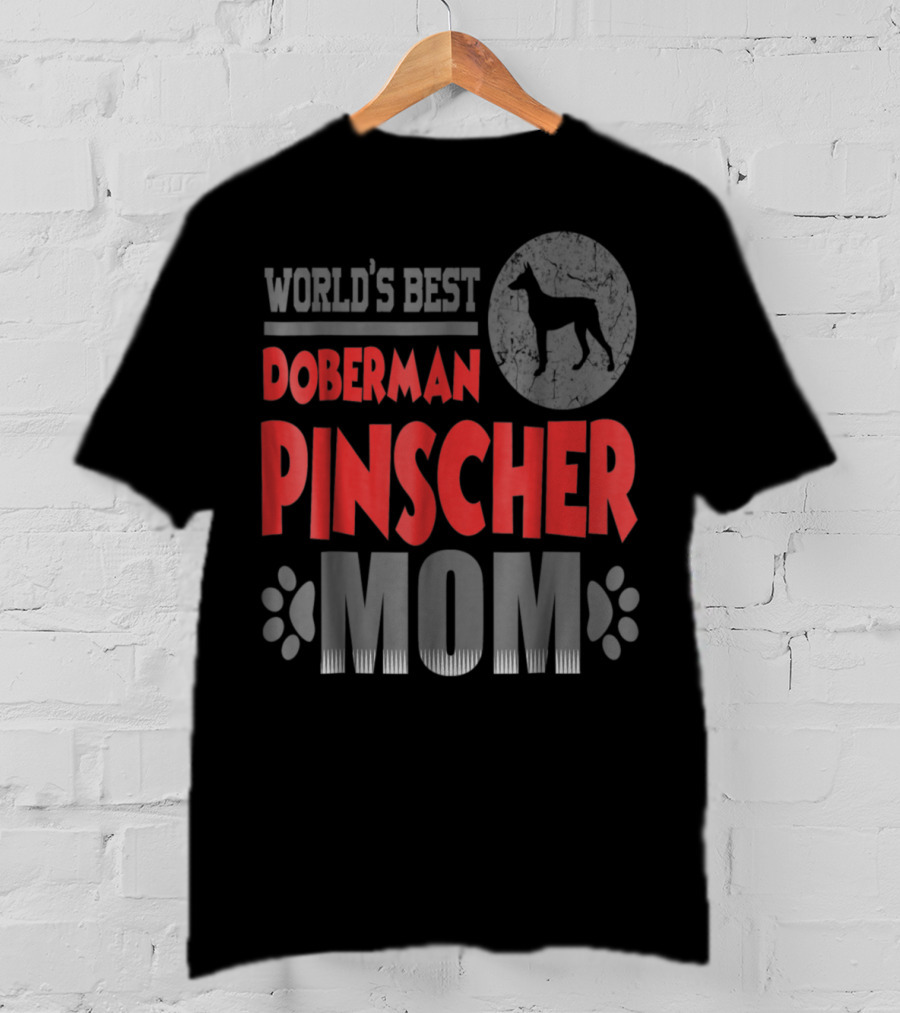 World's Best Doberman Pinscher Mom T-Shirt