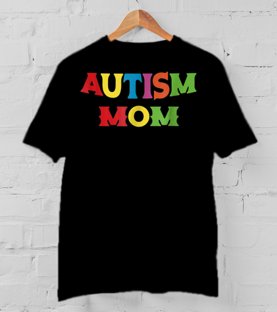 Autism Mom Autism Awareness Rainbow69 T-Shirt