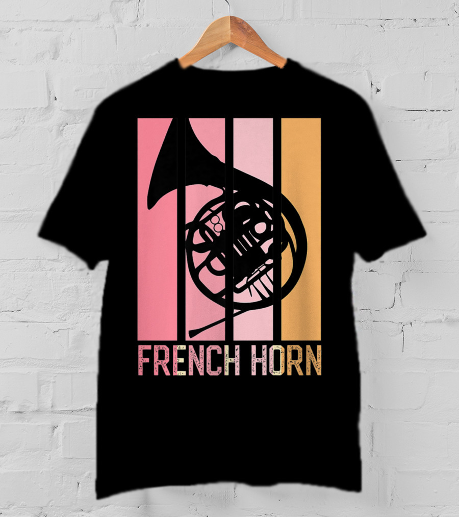 Band Mom Marching French Horn School75 T-Shirt