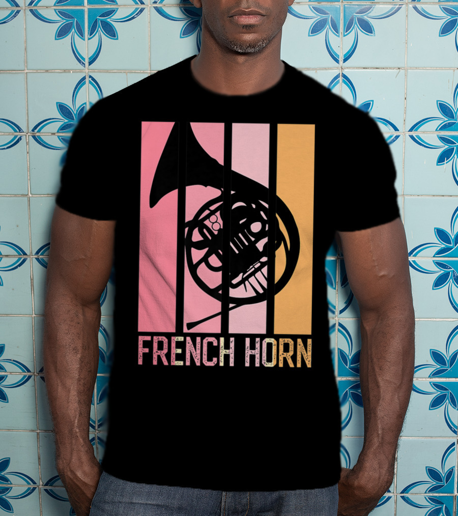 Band Mom Marching French Horn School75 T-Shirt