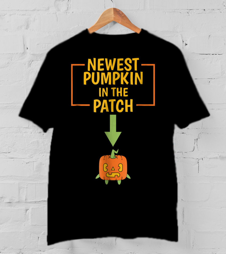 Newest Pumpkin In The Patch Thanksgiving Expecting Mom Pregnant Wife T-Shirt