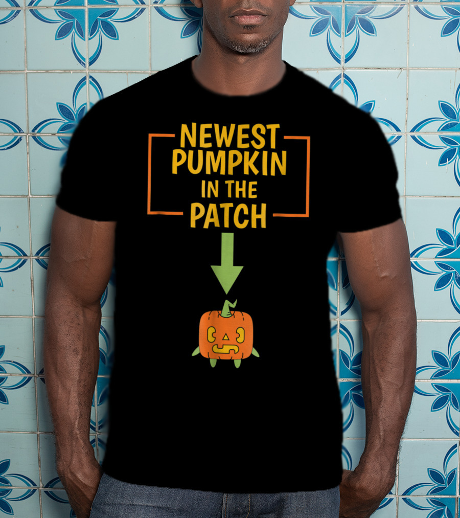 Newest Pumpkin In The Patch Thanksgiving Expecting Mom Pregnant Wife T-Shirt