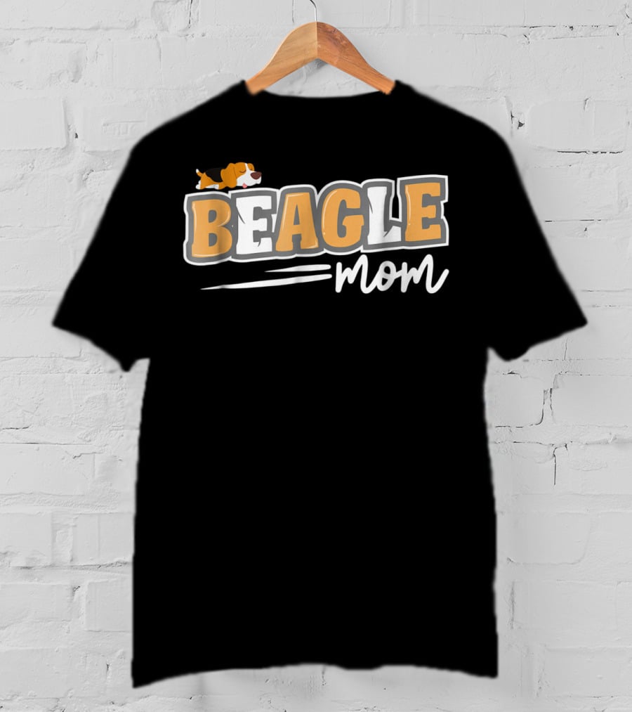 Beagle Mom For Proud Moms With Beagles94 T-Shirt