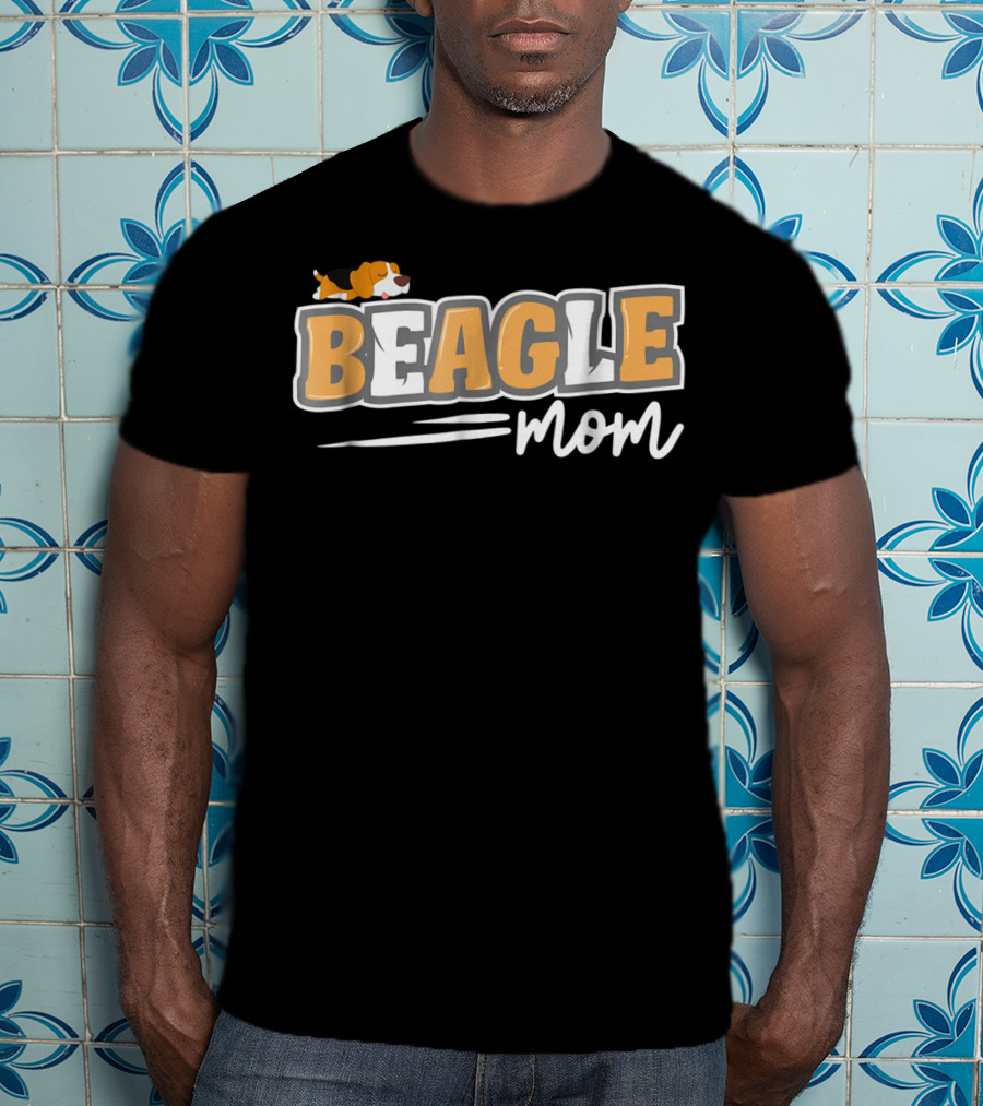 Beagle Mom For Proud Moms With Beagles94 T-Shirt
