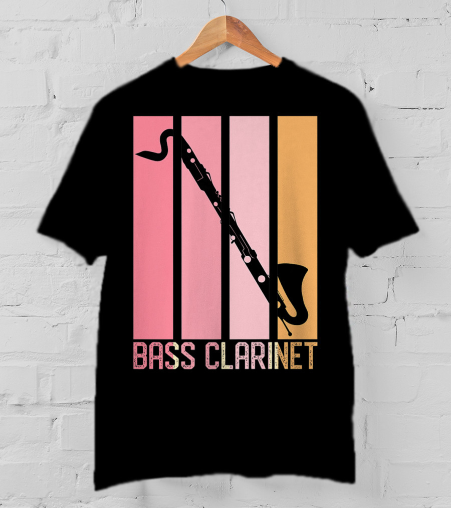 Bass Clarinet Band Mom Marching Band School T-Shirt