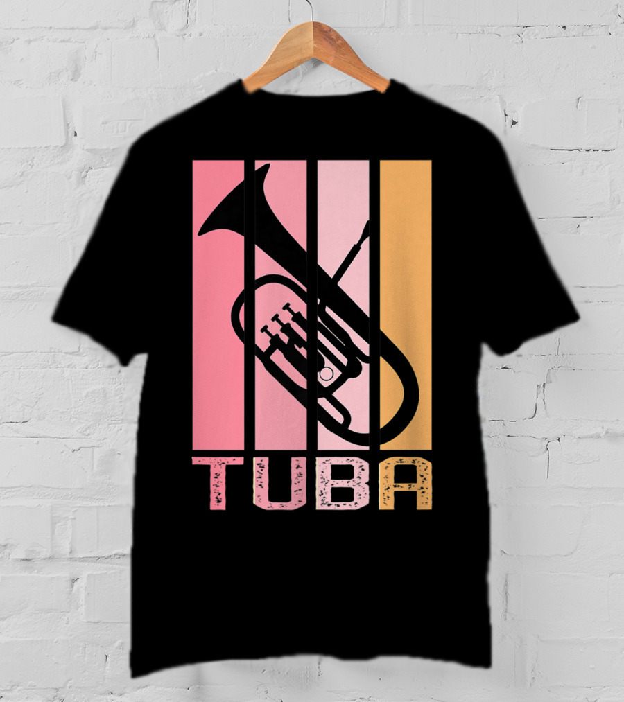 Band Mom Tuba Marching Band School Tuba T-Shirt