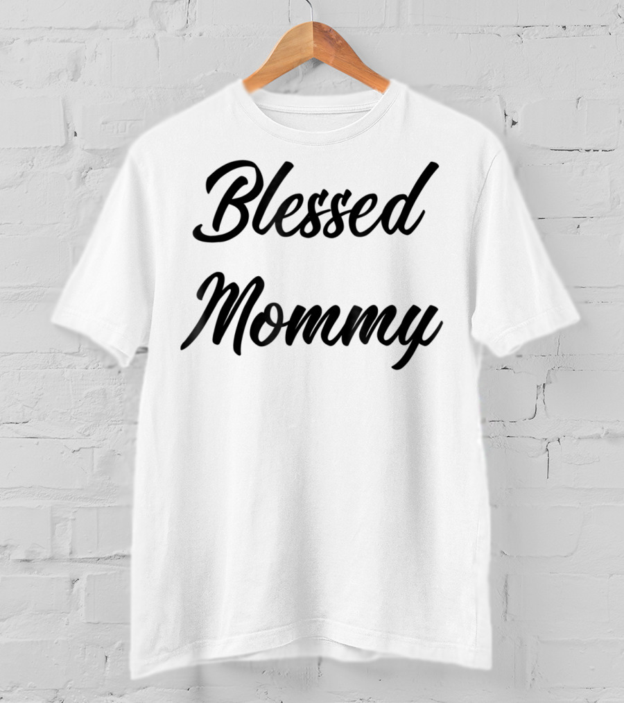 Blessed Mommy Christian Thanksgiving Cute T-Shirt