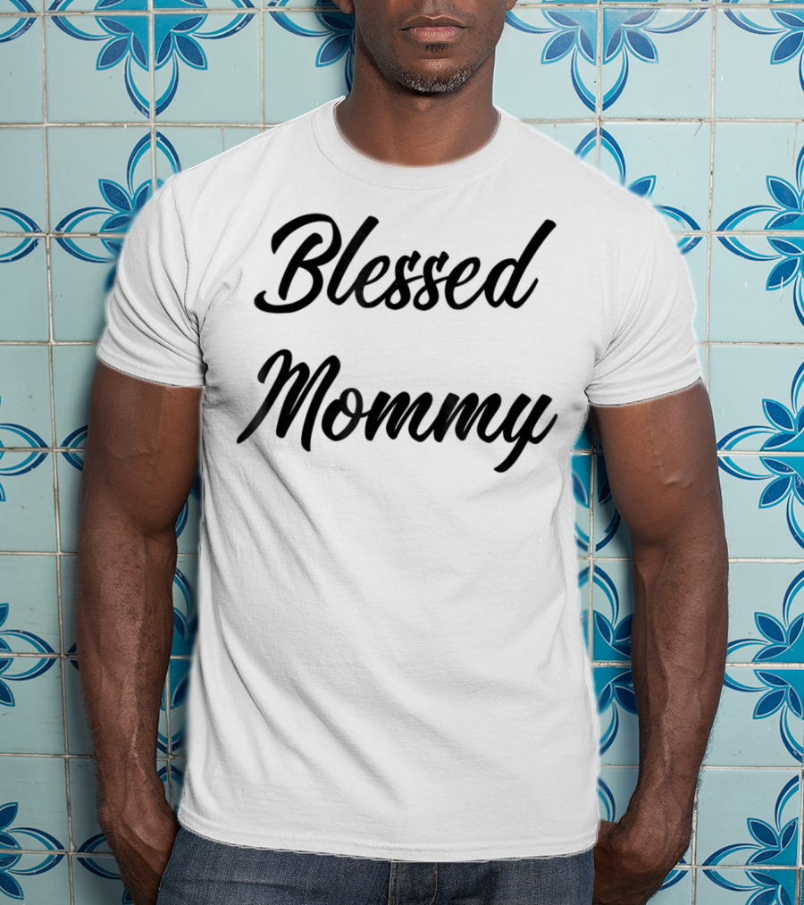 Blessed Mommy Christian Thanksgiving Cute T-Shirt
