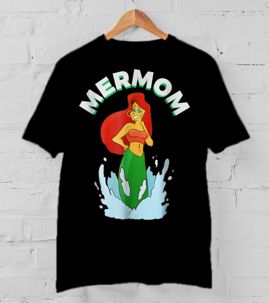 Mermom Cool Mermaid Mom Best Idea39 T-Shirt