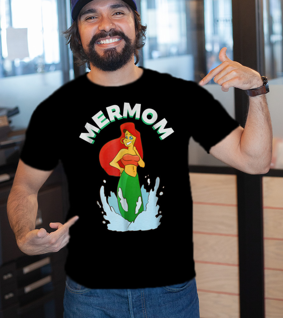 Mermom Cool Mermaid Mom Best Idea39 T-Shirt
