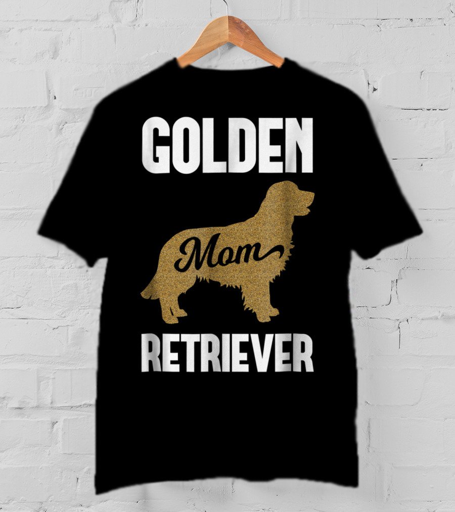 Golden Retriever Mom Dog T-Shirt