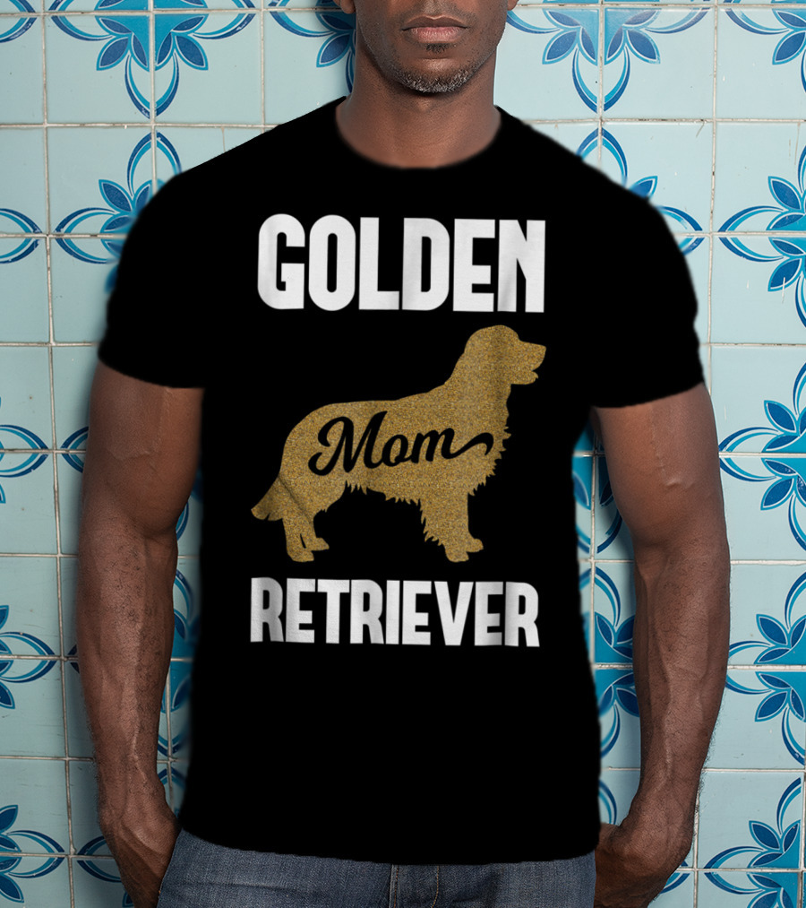 Golden Retriever Mom Dog T-Shirt