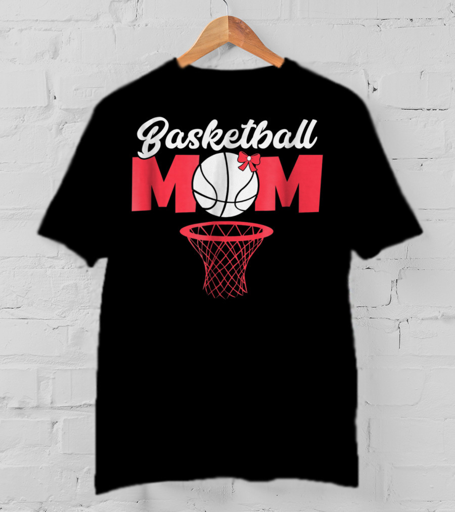 Basketball Mom Fan With Love For The Game T-Shirt