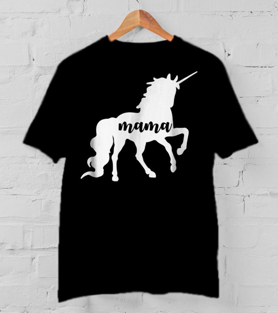 Mama Unicorn Horse New T-Shirt