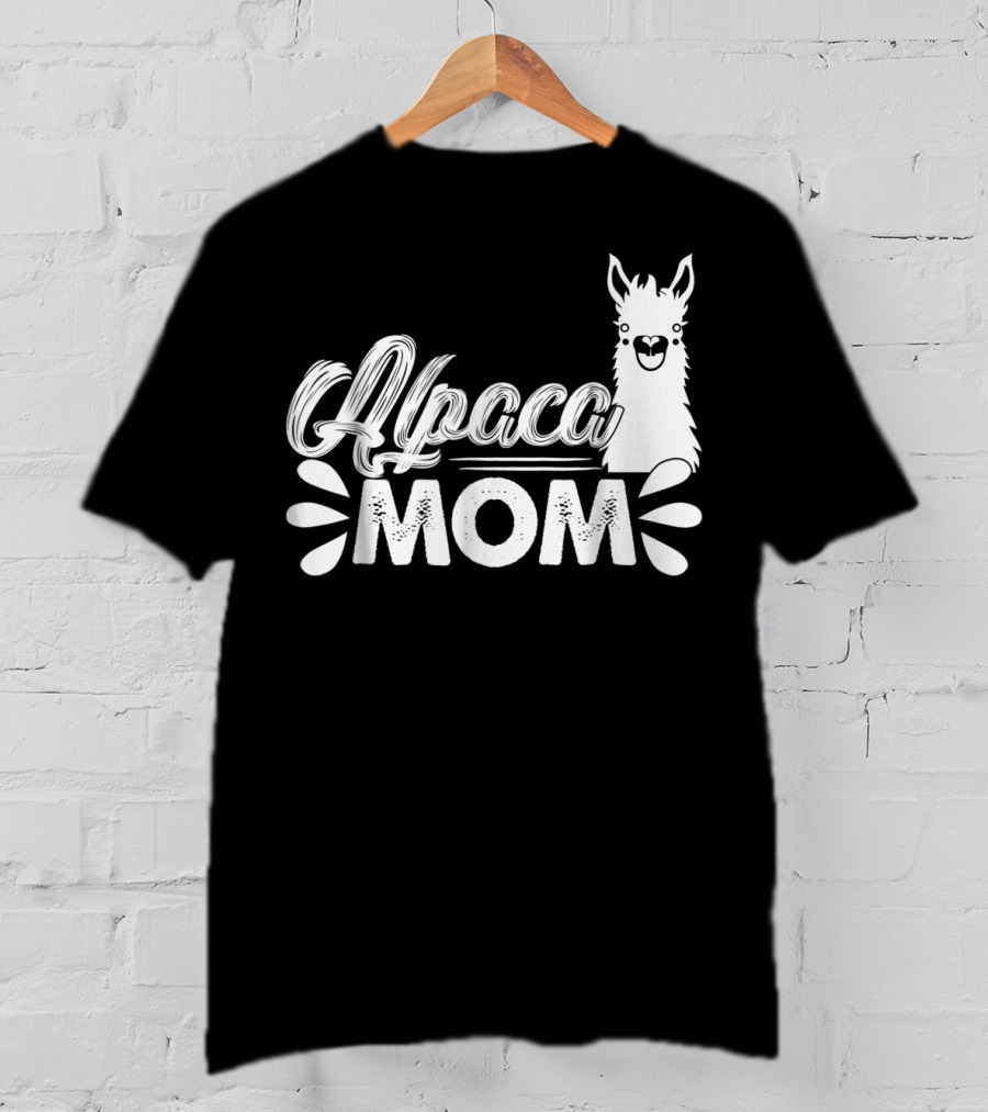 Alpaca Mom Cute Animal T-Shirt