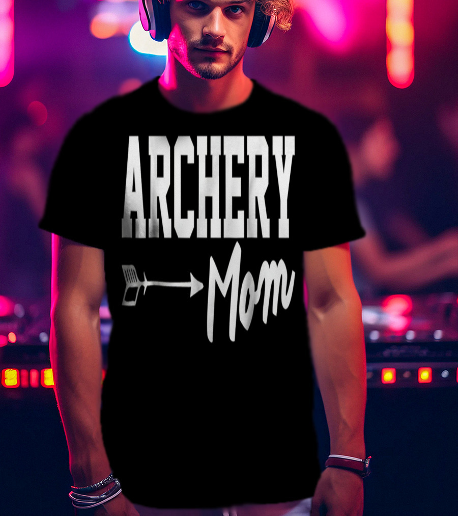 ARCHERY MOM Bow Arrow T-Shirt