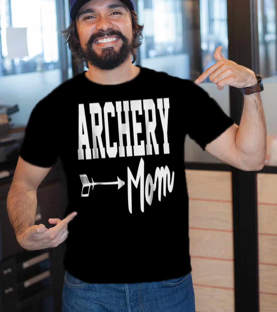 ARCHERY MOM Bow Arrow T-Shirt