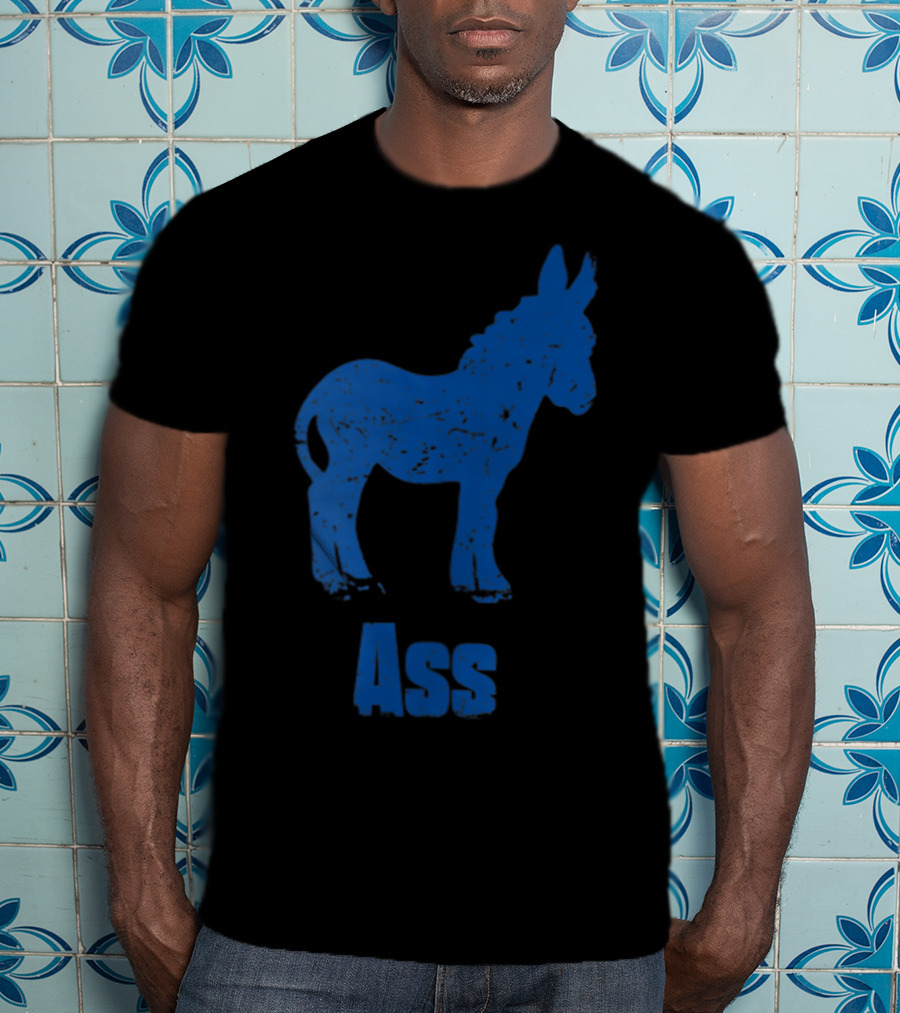 Ass Donkey Funny Dad Husband Wife72 T-Shirt