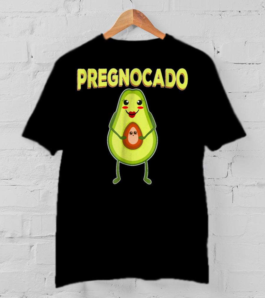 Pregnocado Avocado Pregnant Food Pregnancy Announcement T-Shirt