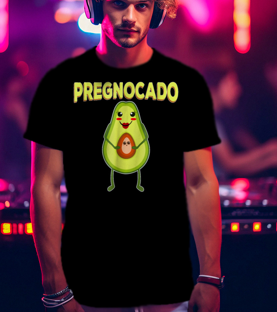 Pregnocado Avocado Pregnant Food Pregnancy Announcement T-Shirt