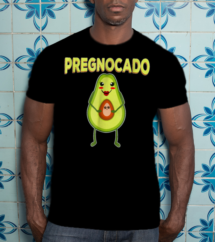 Pregnocado Avocado Pregnant Food Pregnancy Announcement T-Shirt