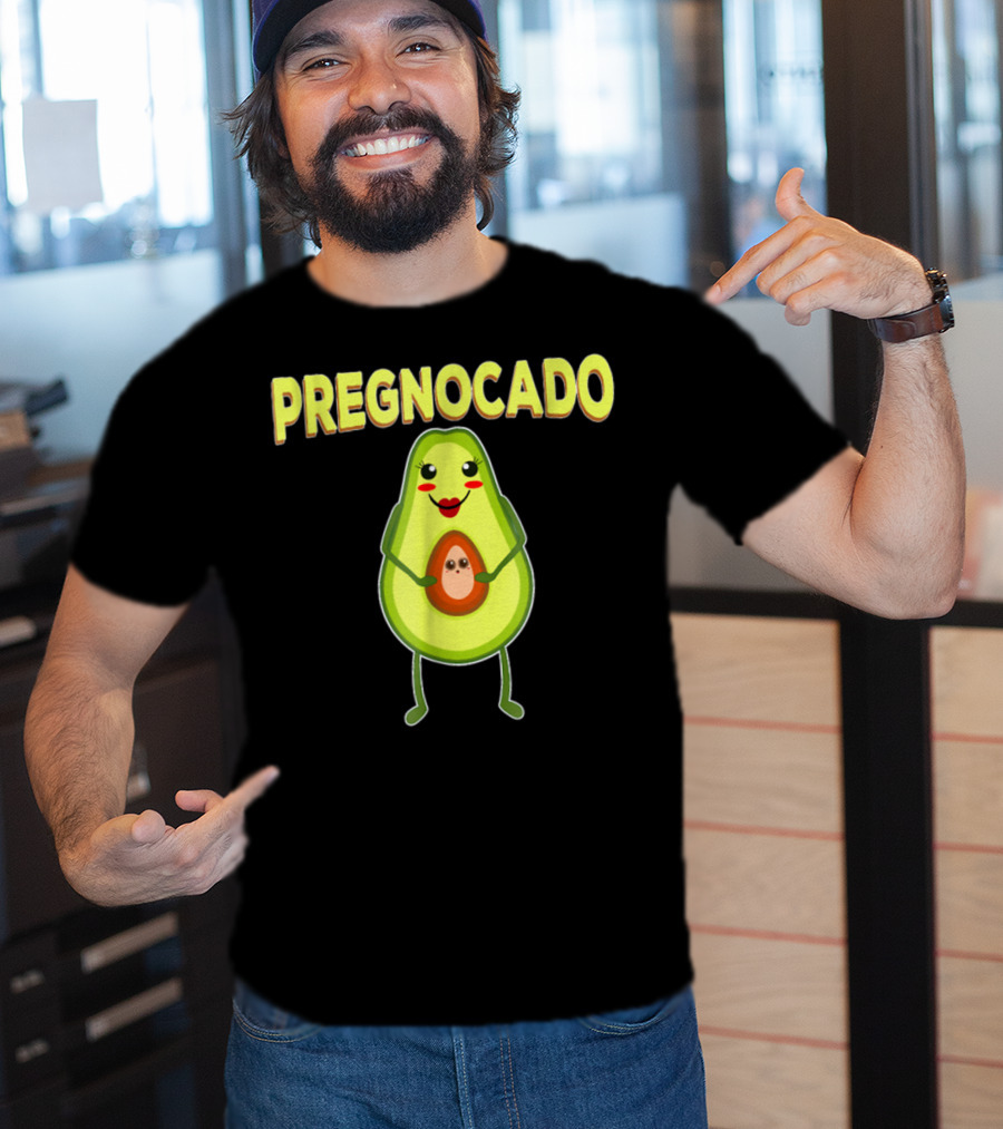 Pregnocado Avocado Pregnant Food Pregnancy Announcement T-Shirt