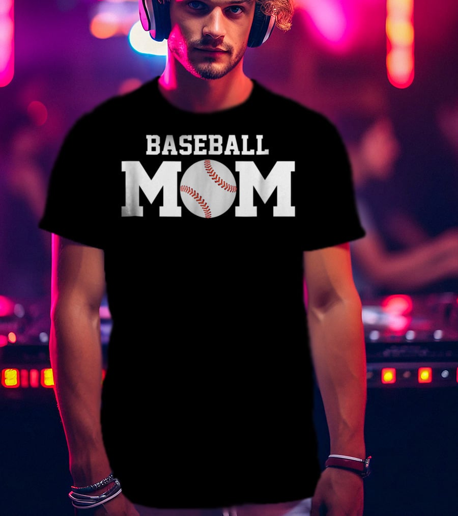 Baseball Mom Game Day T-Shirt