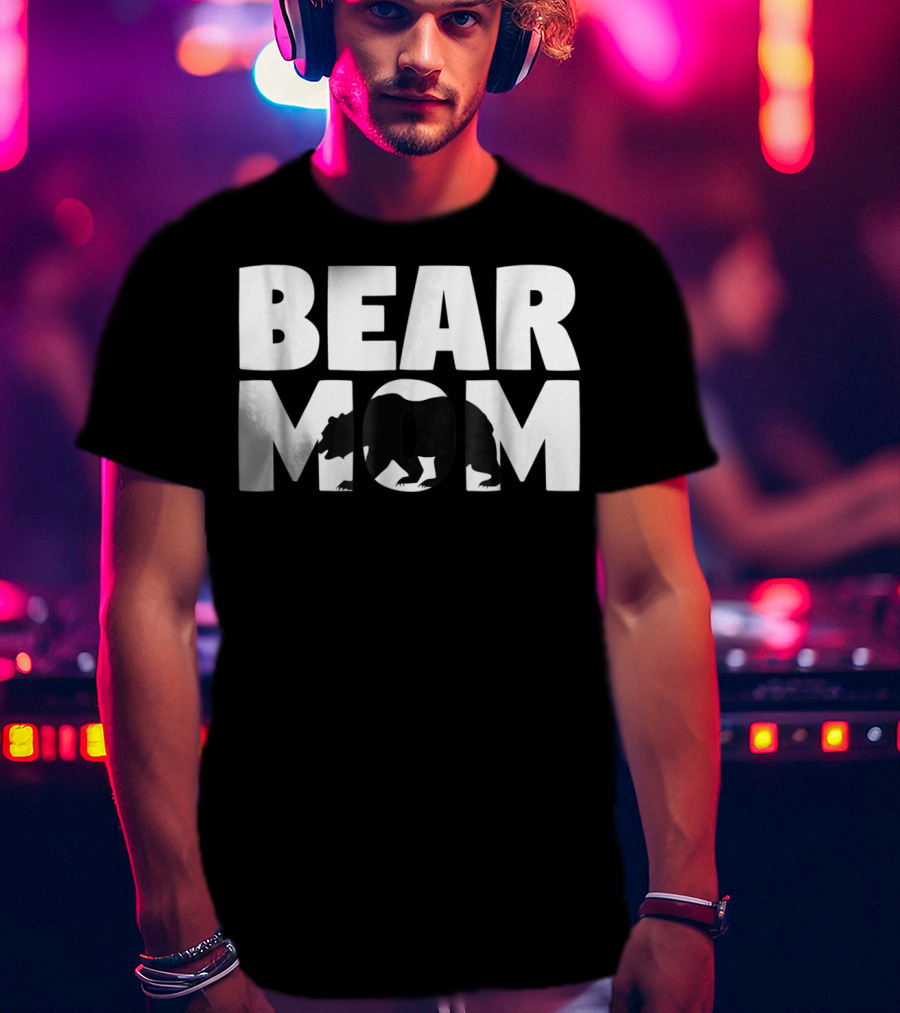 Bear Mom Zoo Animal Lover For Mother T-Shirt