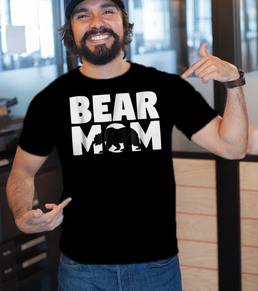 Bear Mom Zoo Animal Lover For Mother T-Shirt