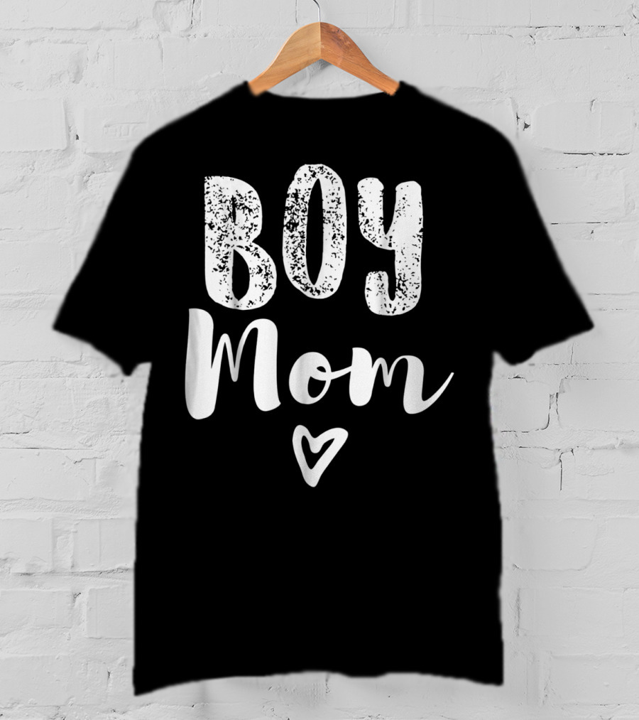 Boy Mom Heart Tshirt23Boy T-Shirt