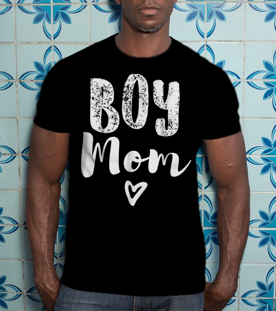 Boy Mom Heart Tshirt23Boy T-Shirt