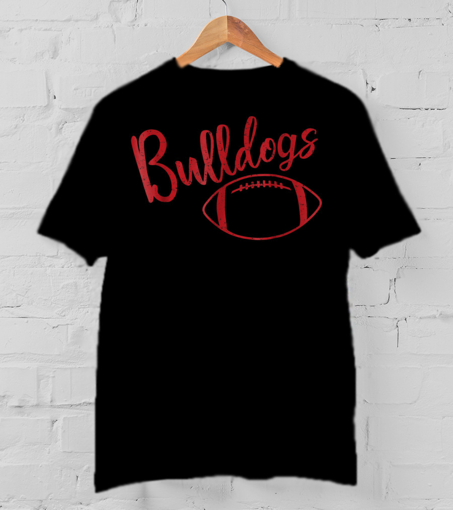 Bulldogs Football T-Shirt