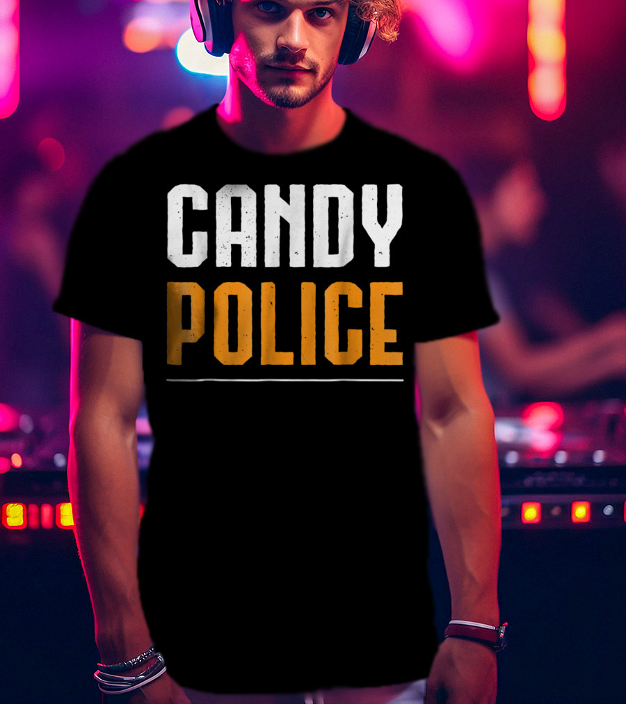 Candy Police Halloween T-Shirt