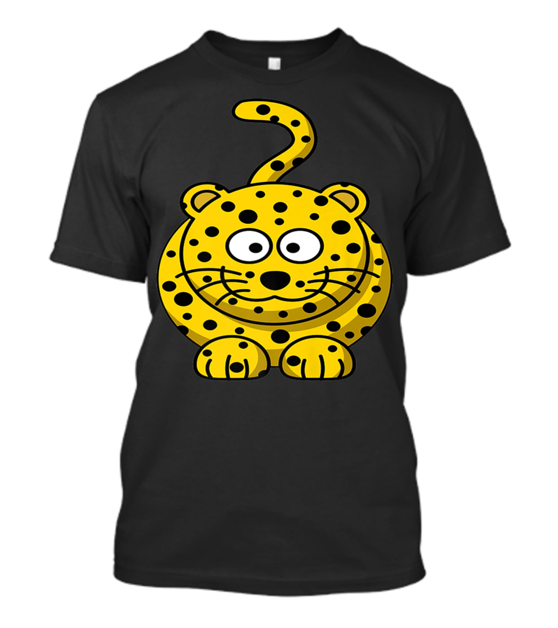 Cat Mom Cat Dad Spotted Cartoon Cat T-Shirt