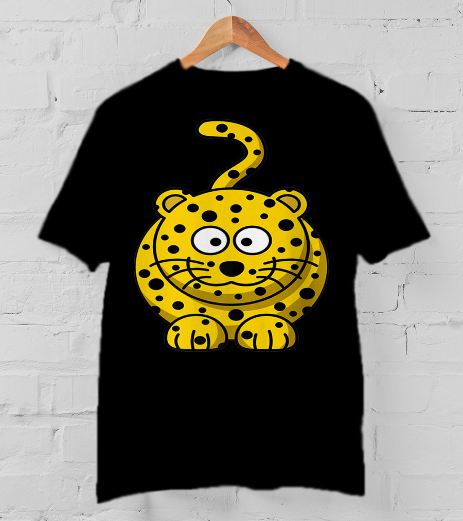 Cat Mom Cat Dad Spotted Cartoon Cat T-Shirt
