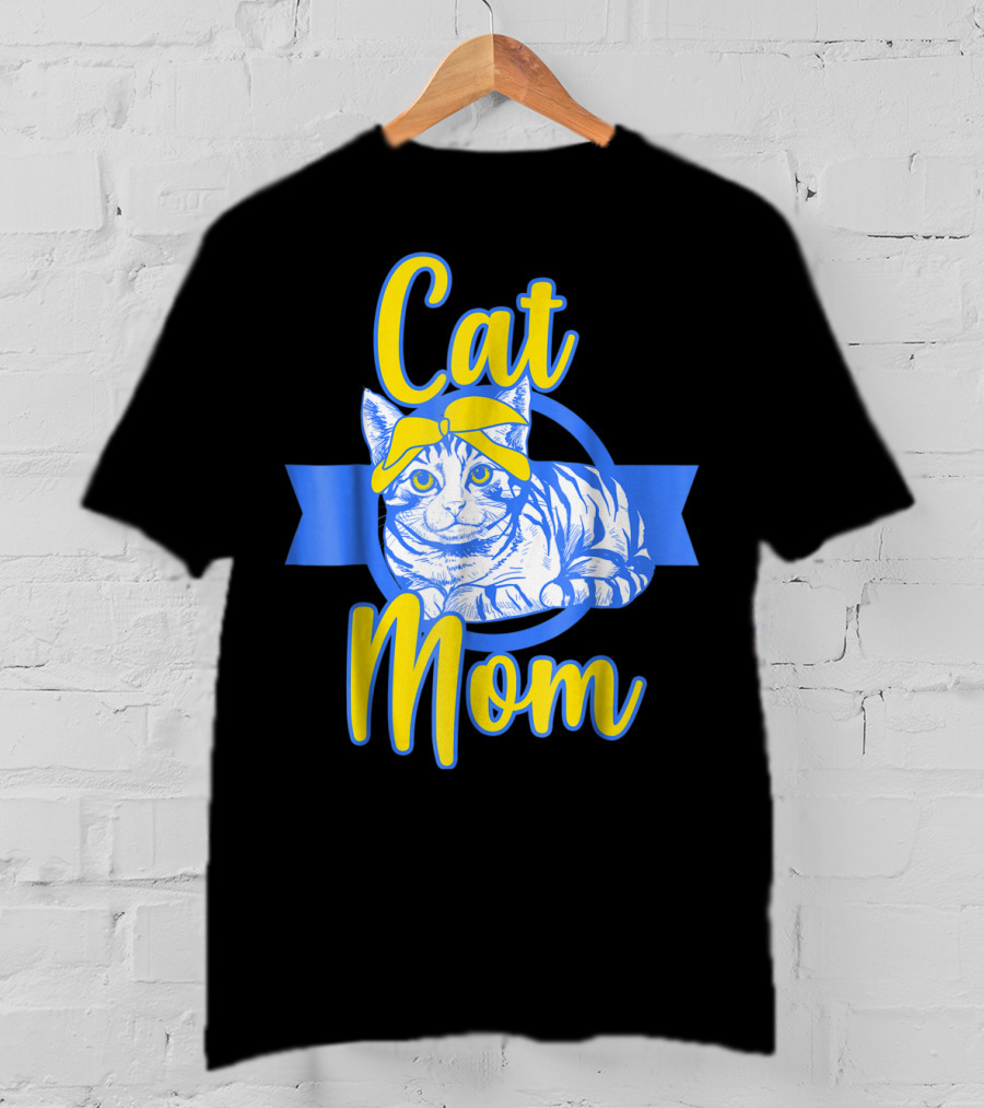 Cat Mom Funny Crazy Lady Rescue Gotcha Day Her T-Shirt
