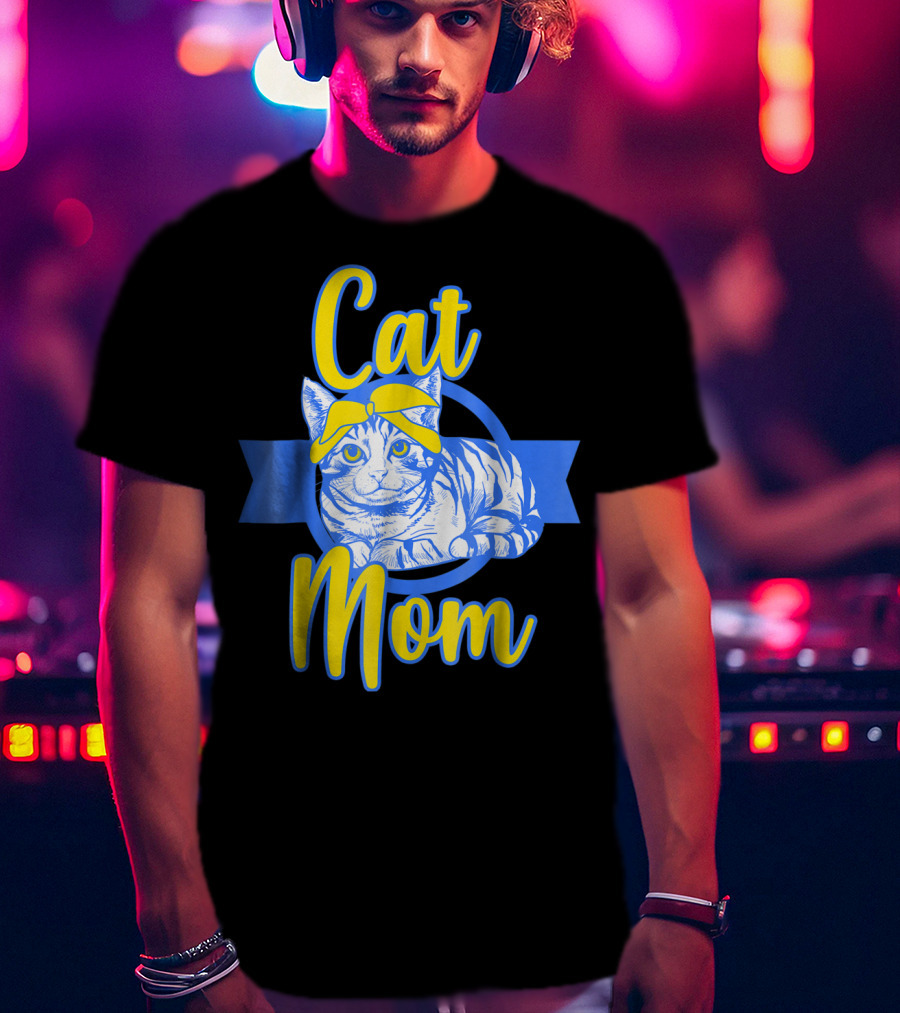 Cat Mom Funny Crazy Lady Rescue Gotcha Day Her T-Shirt