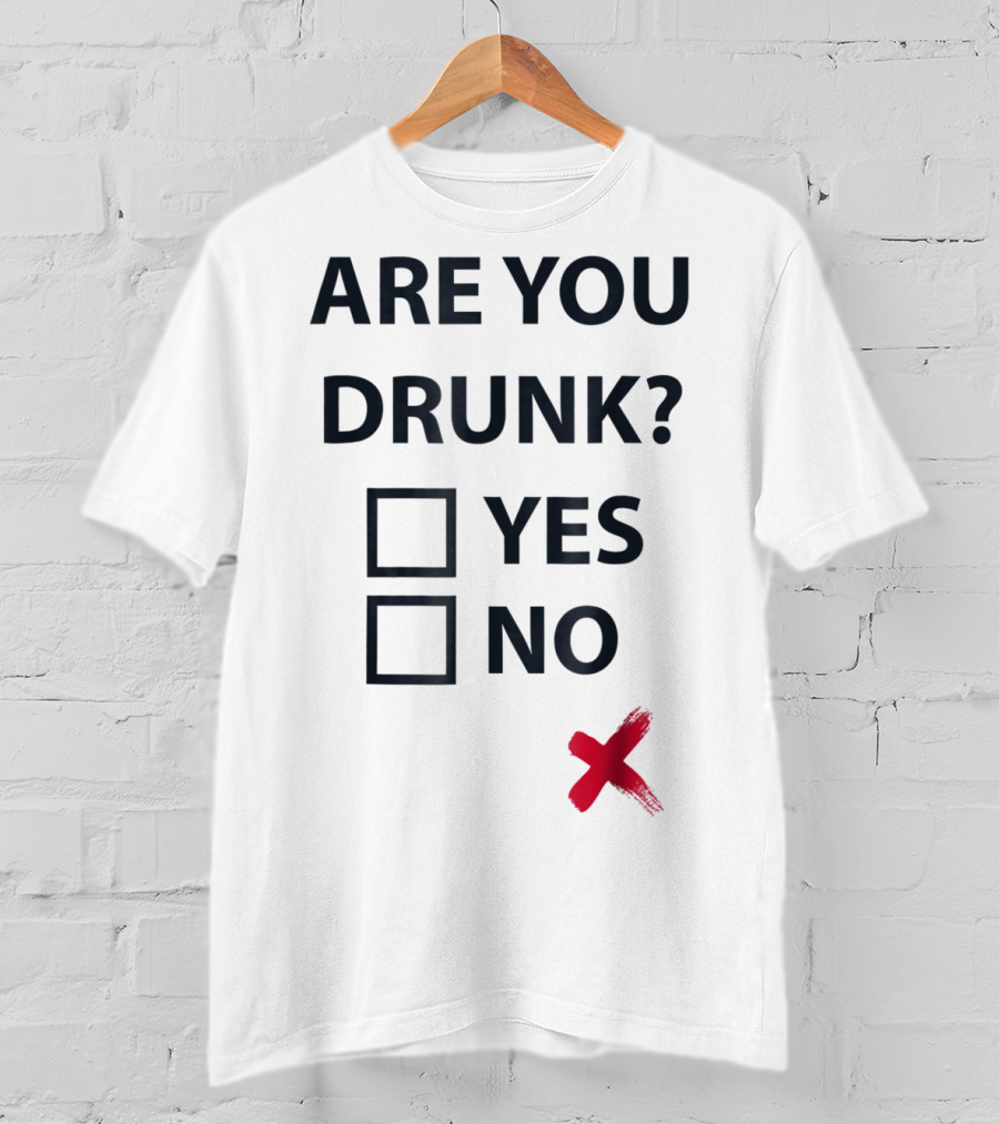 Are You Drunk Yes No X Christmas Beer Mom I Love Day Drinking T-Shirt