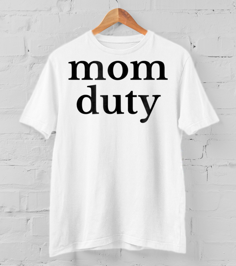Mom Duty 90 Christmas T-Shirt