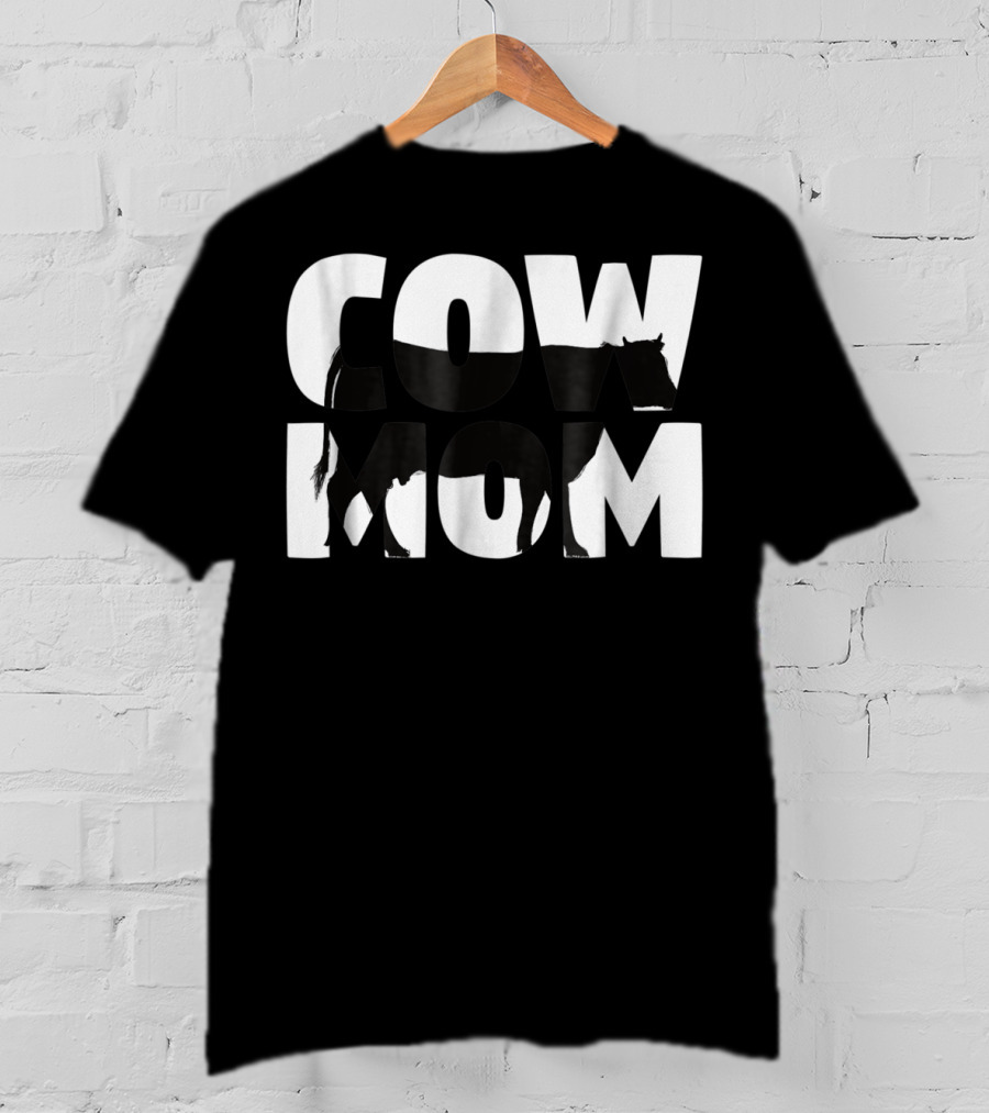 Cow Mom Cow Lover For Mother T-Shirt