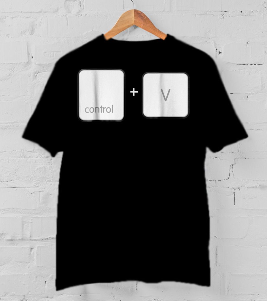 Control V Plus Daddy Daughter Copy And Paste T-Shirt