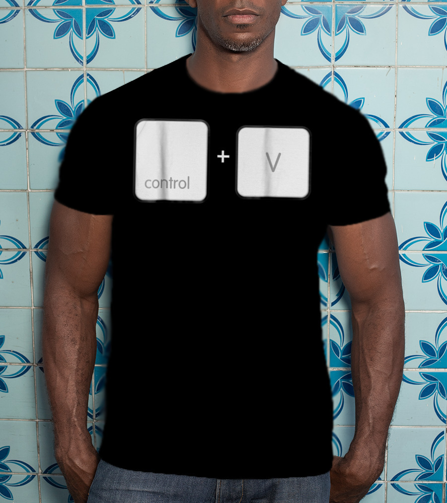 Control V Plus Daddy Daughter Copy And Paste T-Shirt