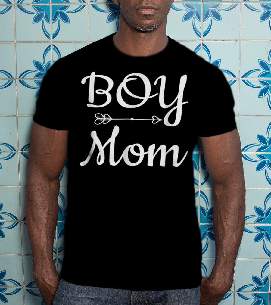 BOY Mom Arrow T-Shirt
