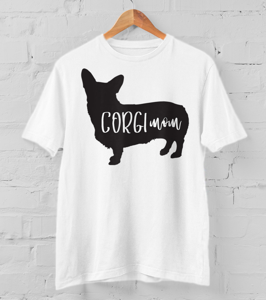 Corgi Mom Corgi Dog T-Shirt