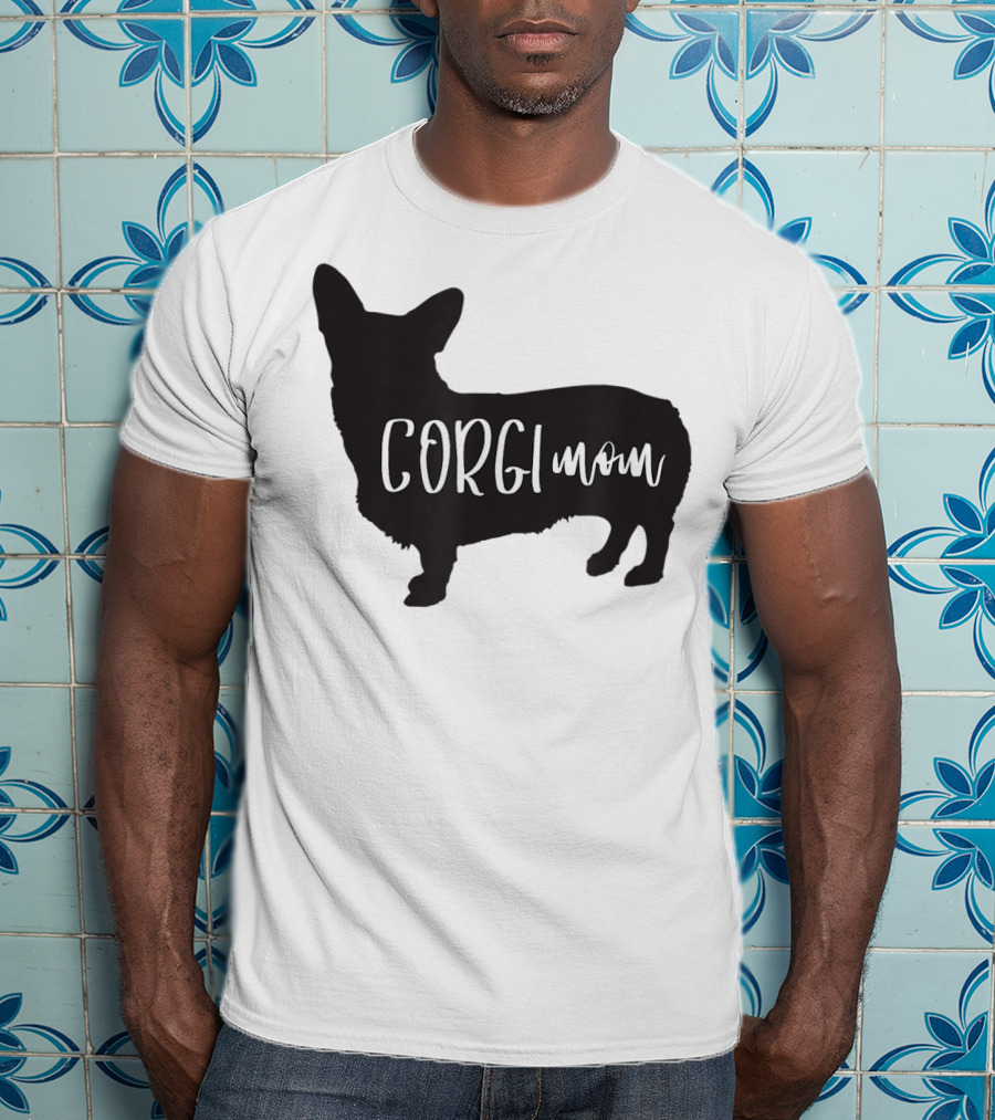 Corgi Mom Corgi Dog T-Shirt