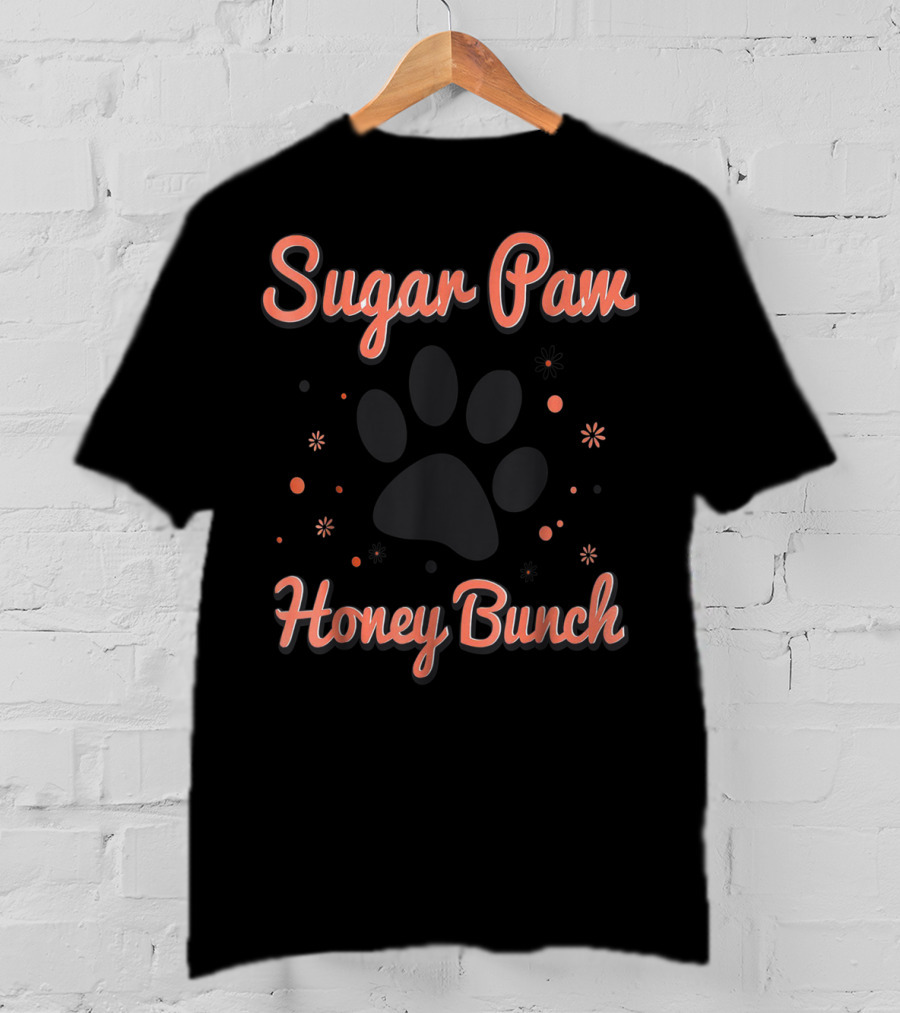 Sugar Paw Honey Bunch Cute Dog T-Shirt