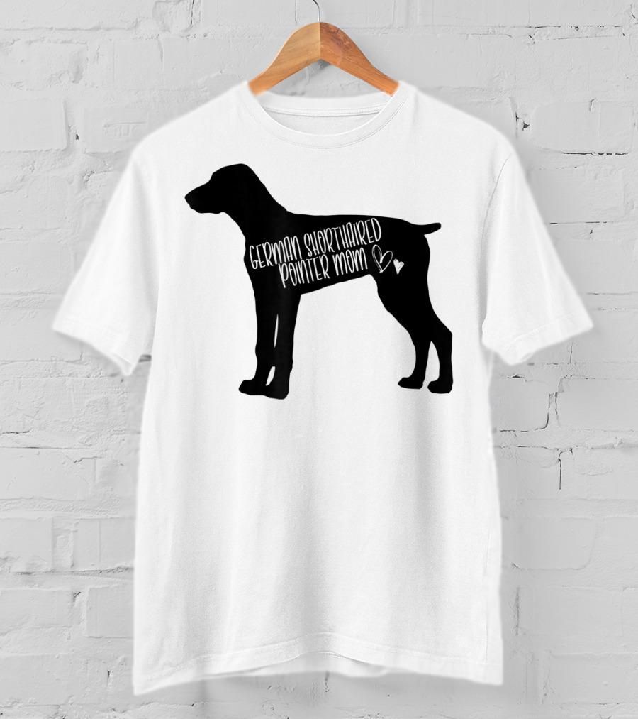 German Shorthaired Pointer Mom ♥ T-Shirt